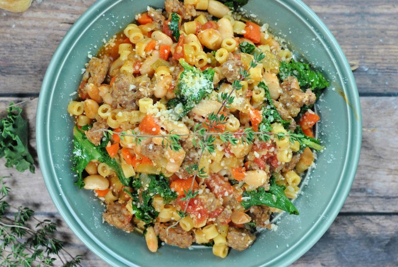 Pasta Fazool + Weekly Menu Venagredos