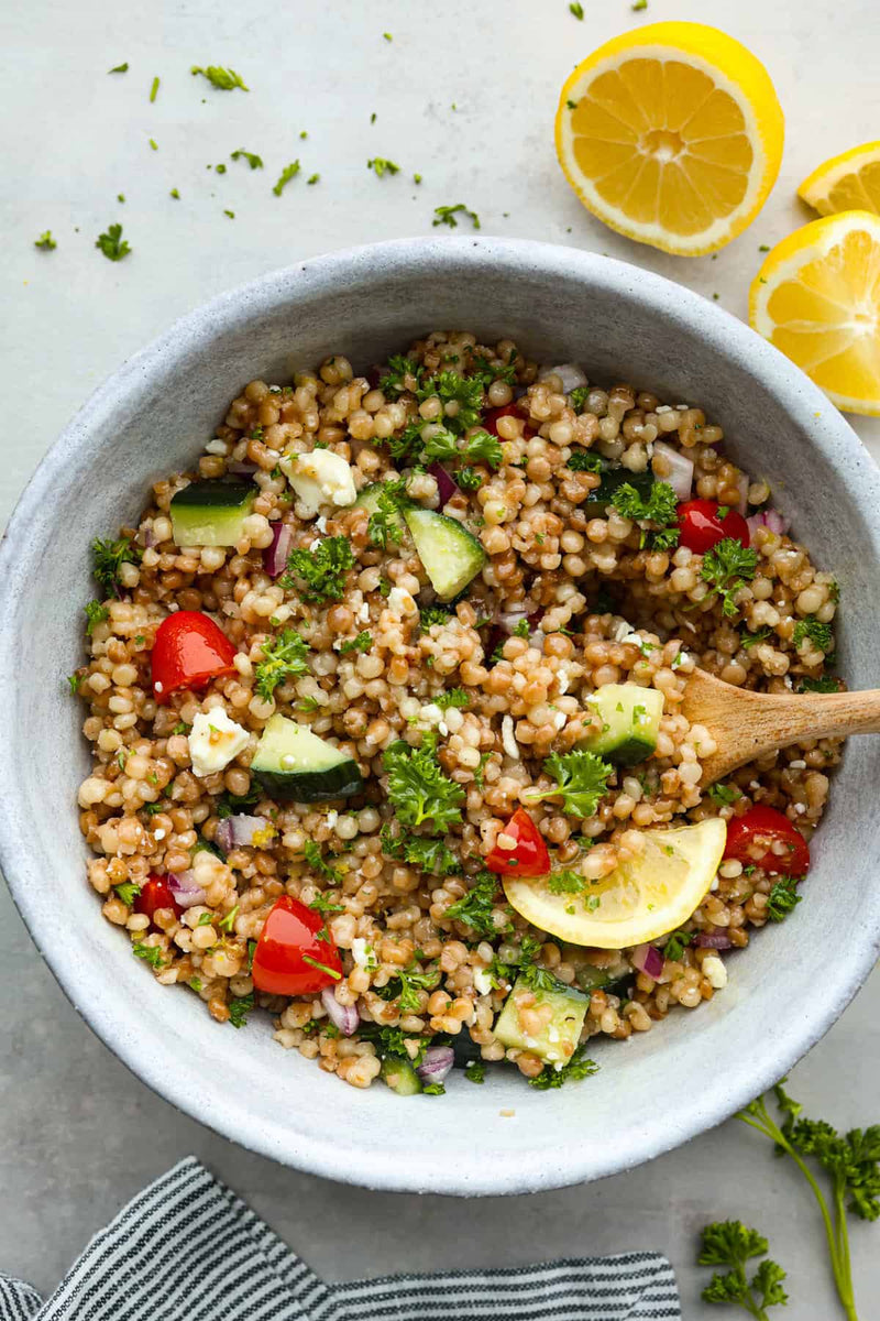 Pearl Couscous Salad &ndash; Venagredos