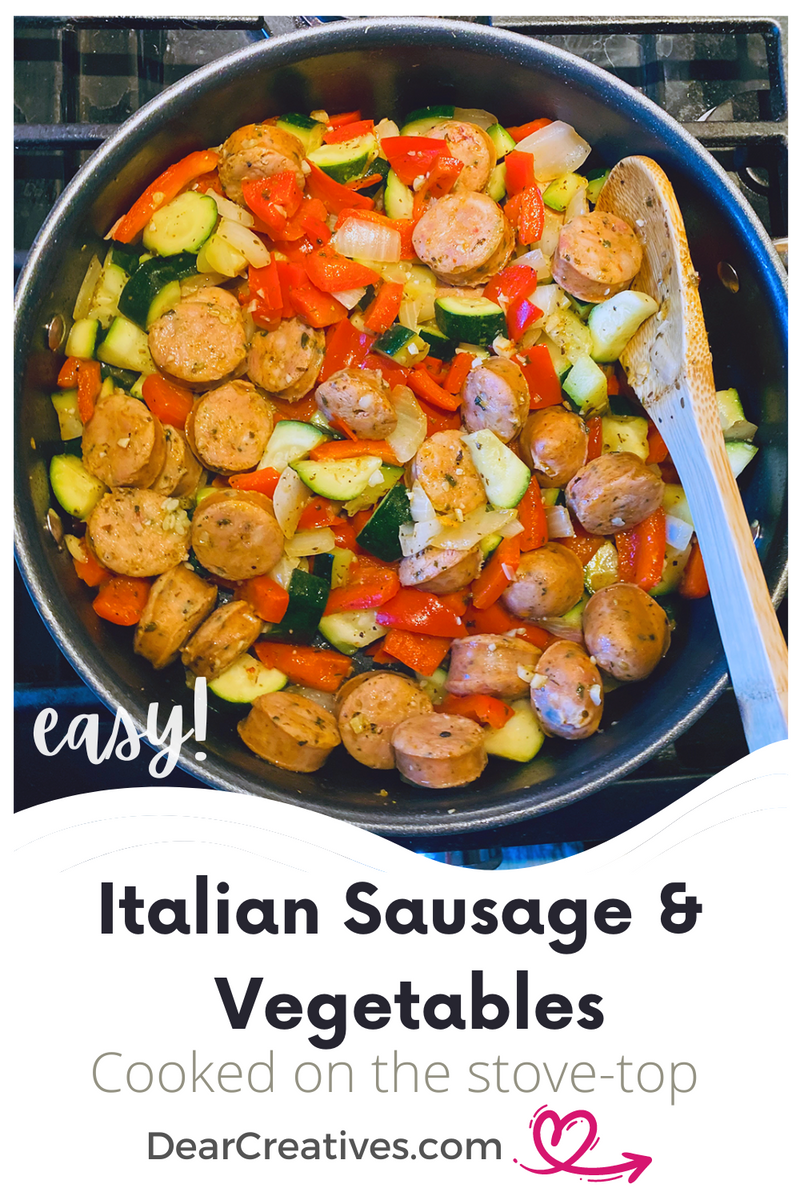 Italian Sausage Pasta Recipe With Vegetables Venagredos