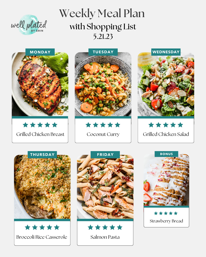 What to Make this Week - 5.21.23 Weekly Meal Plan