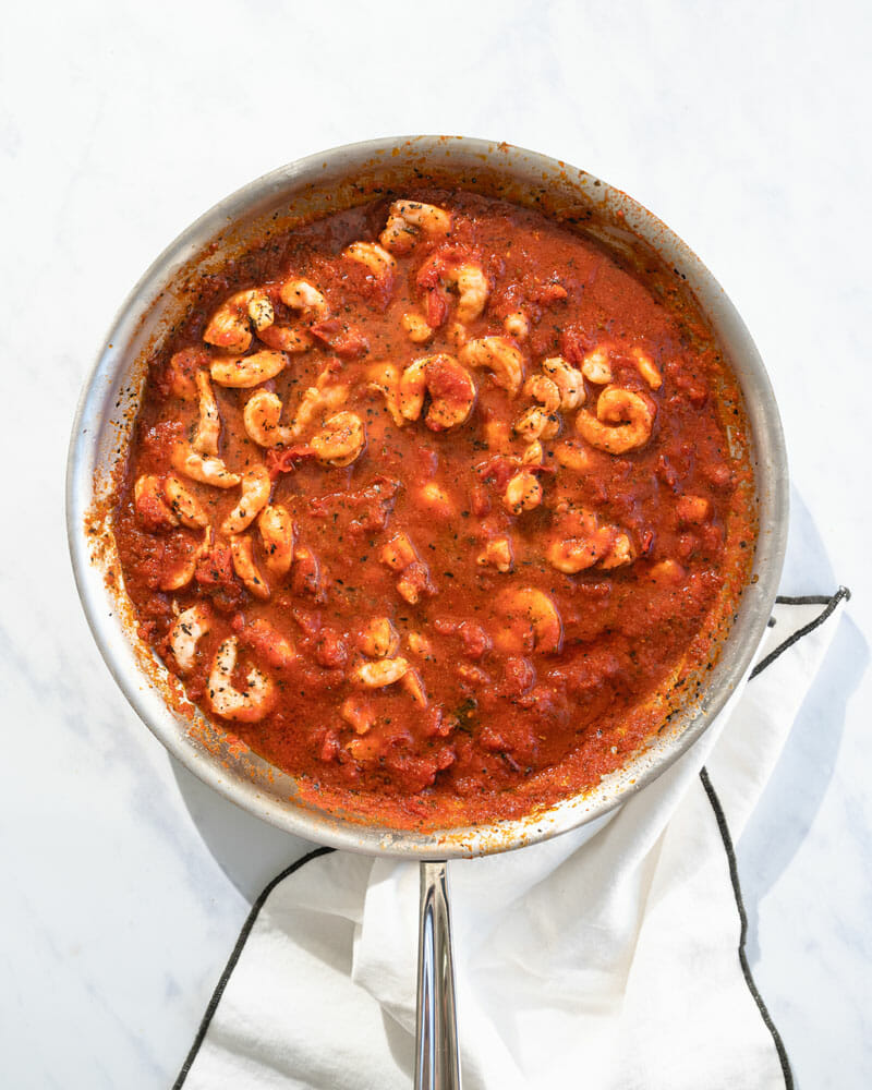 Shrimp Marinara