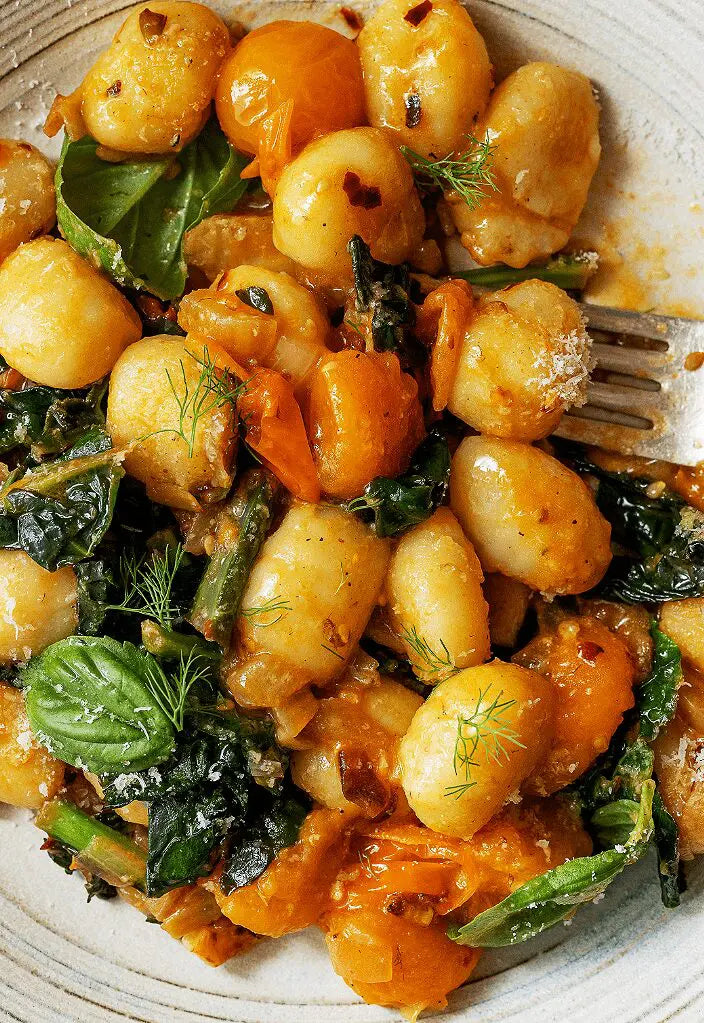 Easy Gnocchi with Kale