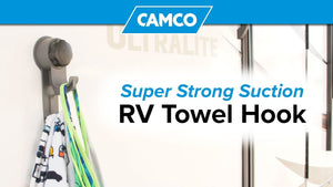 Super Strong Suction RV Towel Hook (Camco 44028)