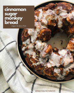 This recipe is inspired by the cinnamon melts I used to eat as a teenager when I worked at McDonald’