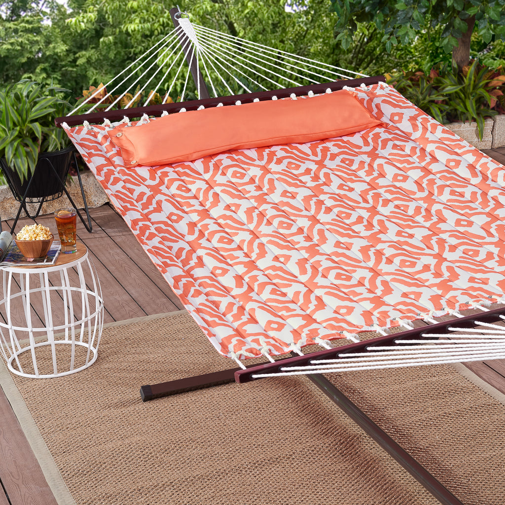 Mainstays Harley Hills Quilted Outdoor Double Hammock only $54.97