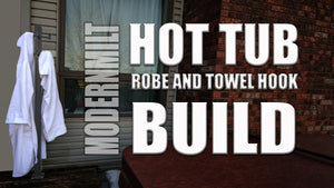 This video shows how i built a custom robe and towel holder for a hot tub.