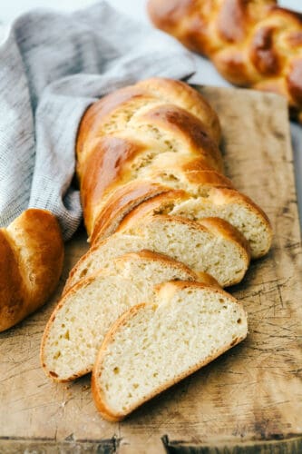 Challah Bread is a rich and fluffy loaf full of flavor