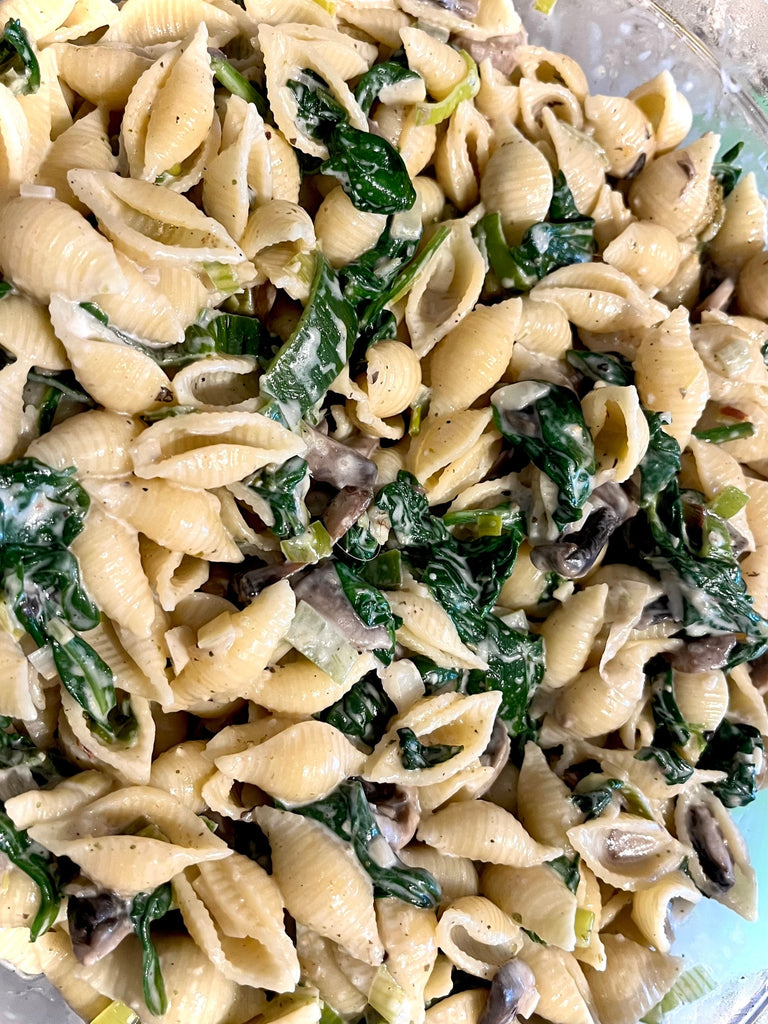 Creamy Leek & Mushroom Pasta Recipe