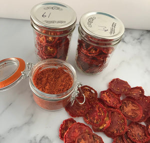 Dehydrating Tomatoes and Tomato Powder