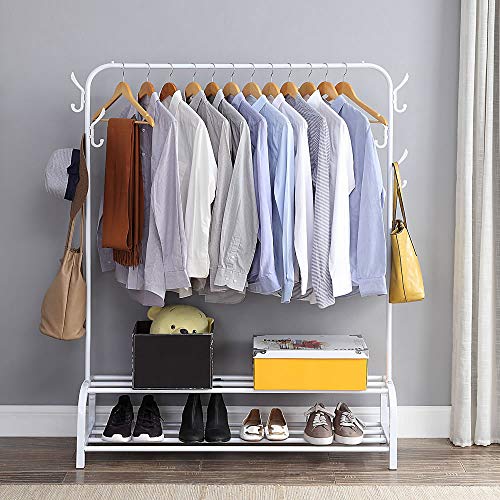 24 Top Clothes Rack White | Kitchen & Dining Features