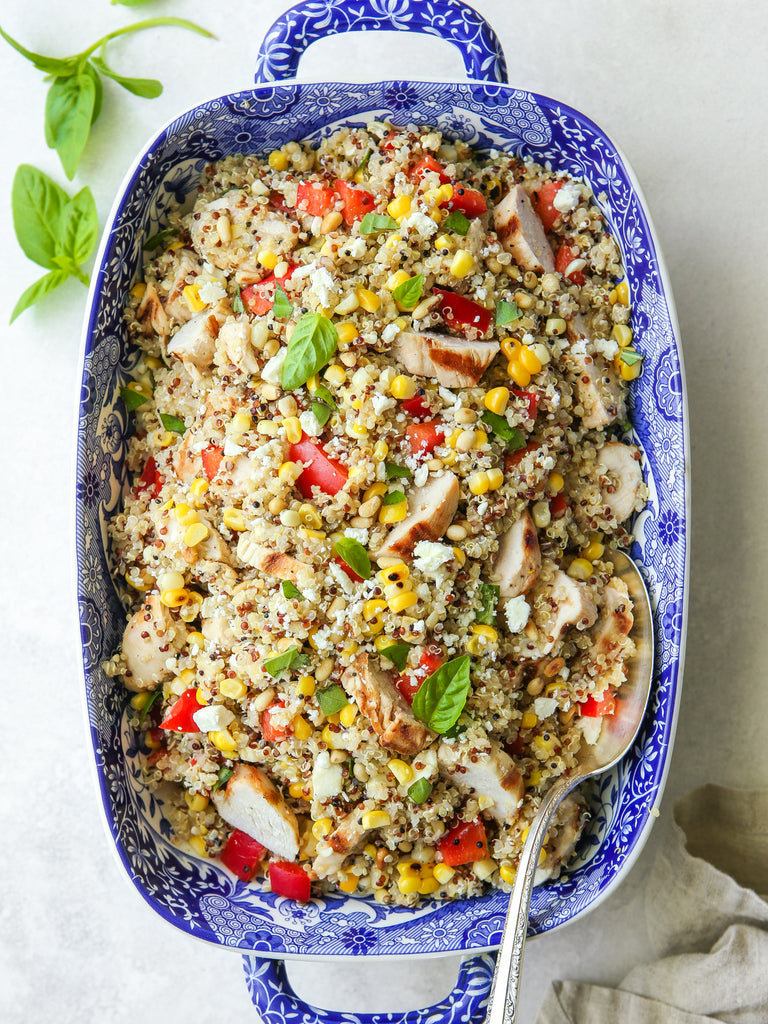 Grilled Chicken Quinoa Salad