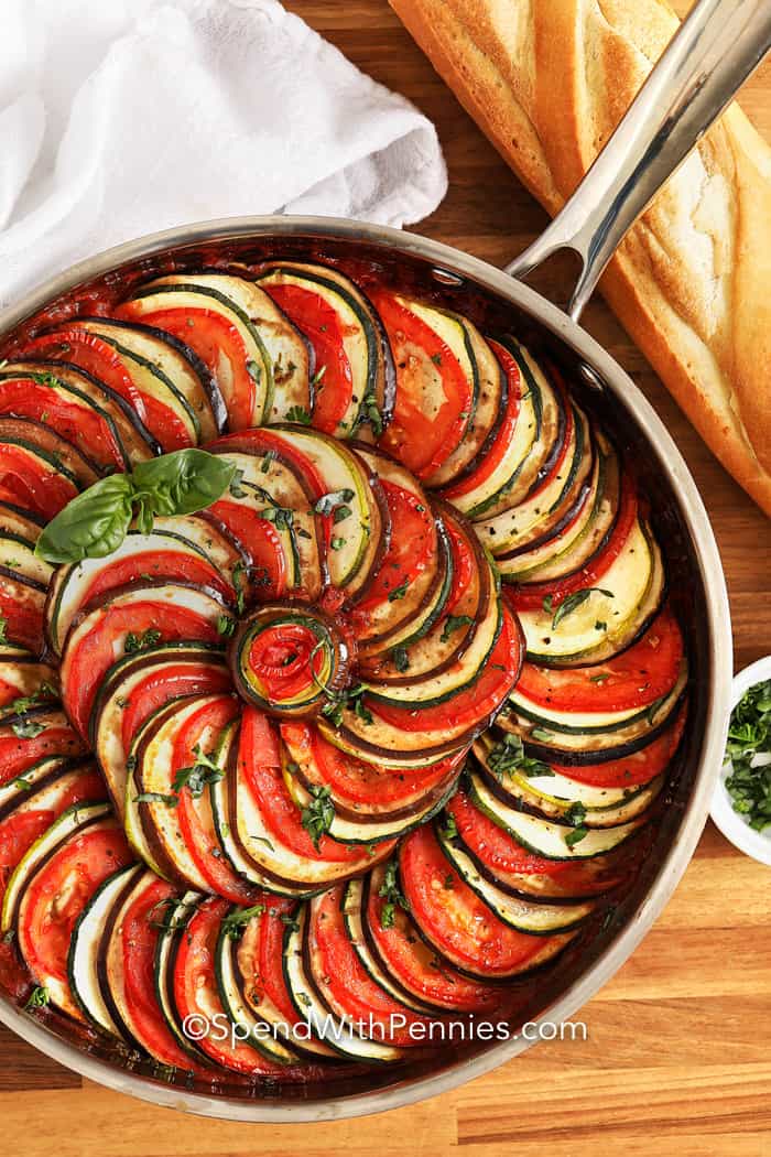 Layered Ratatouille (Roasted Vegetable Casserole) – Venagredos