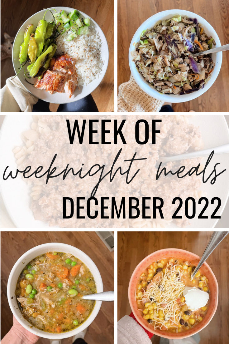 Week of Weeknight Meals: December 2022 – Venagredos