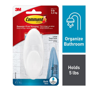 3M Command Bathroom Towel Hook
