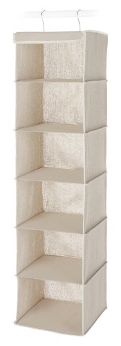 Whitmor Linen Hanging Accessory Shelves