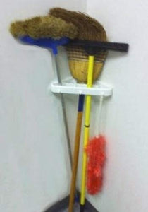 Corner Broom and Tool Holders (Set of 2)