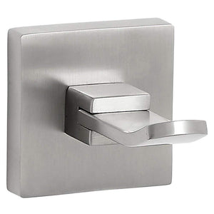 Modern Flat Brushed Nickel Towel Hook